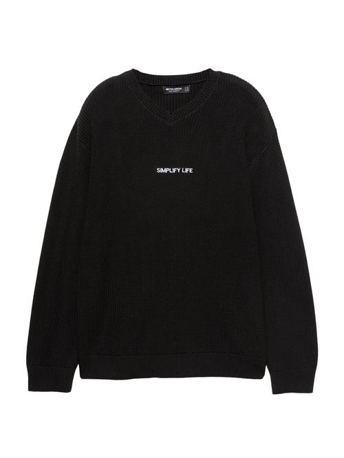 Pull&Bear Pullover  sort / hvid