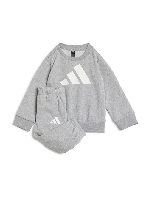 ADIDAS SPORTSWEAR Træningsdragt  grå / hvid