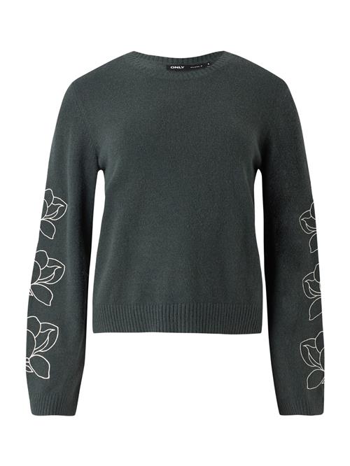 ONLY Pullover 'ONLATIA'  gran / hvid