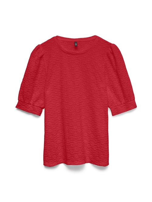 VERO MODA Shirts 'VMFlower'  knaldrød