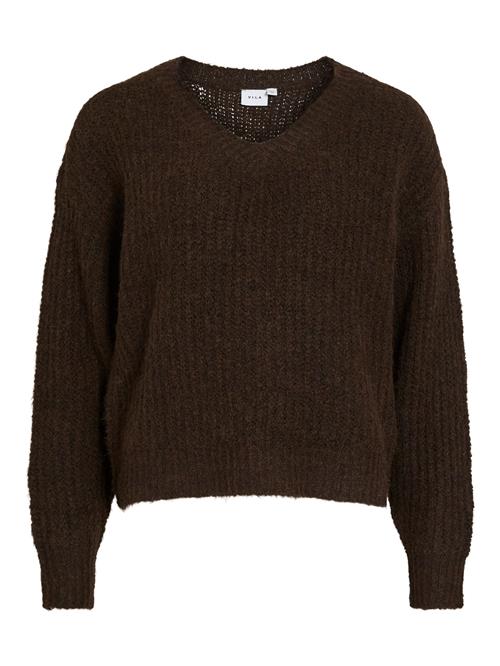 VILA Pullover 'VILampe'  mørkebrun