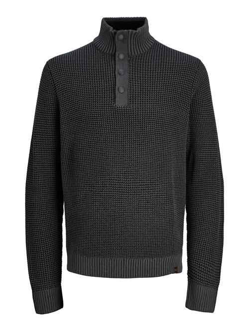 JACK & JONES Pullover  grå / sort