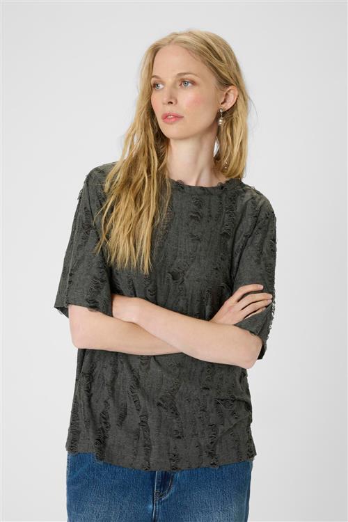 KAREN BY SIMONSEN Shirts 'Alessia'  mørkegrå