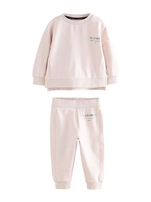 smALLSAINTS Joggingdragt 'Underground'  lys pink / sort