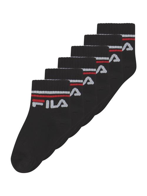 FILA Sportssokker  grå / rød / sort
