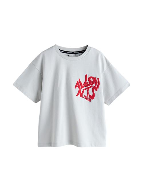 smALLSAINTS Shirts 'Orlando'  lysegrå / brandrød