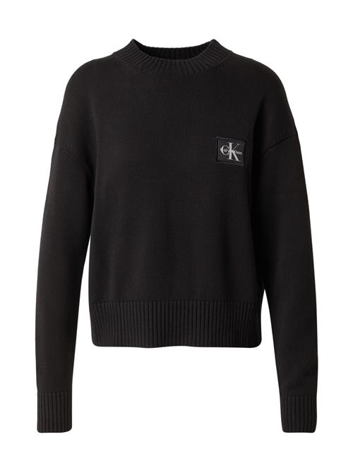 Calvin Klein Jeans Pullover  sort / hvid
