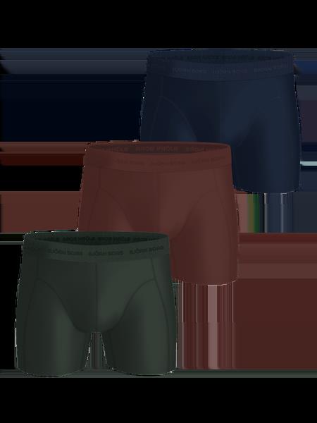 Björn Borg Microfiber Boxers 3-pack Brun, XS