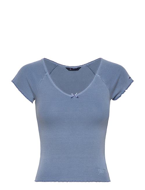 Tommy Jeans | Tjw Slim Vneck Gmd Rib Ss | M