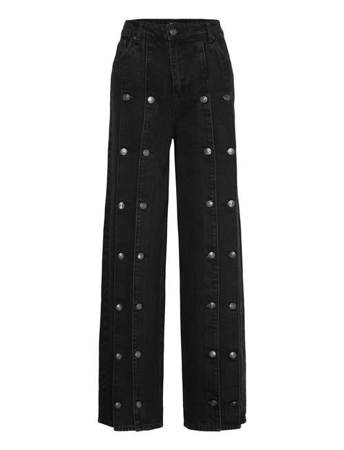 ROTATE | Button Detail Wide Jeans | 28
