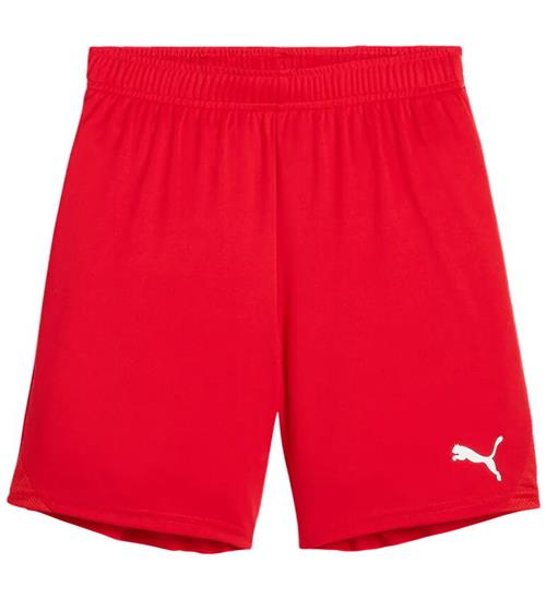 Puma Sportsshorts - TeamGOAL - Rød m. Hvid