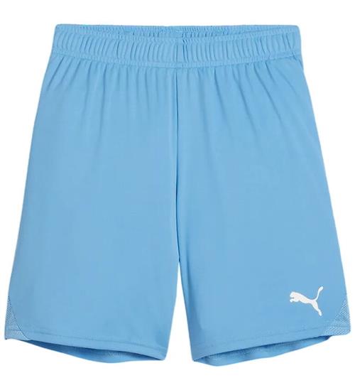 Puma Sportsshorts - TeamGOAL - Team Light Blue m. Hvid