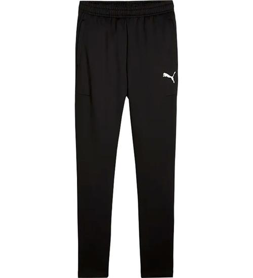 Puma Træningsbukser - TeamGOAL Slim - Sort m. Hvid