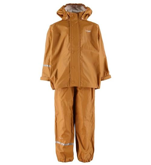 CeLaVi Regntøj m. Seler - PU - Buckthorn Brown