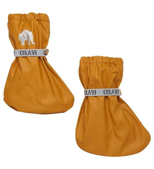 CeLaVi Overtrækssko m. Fleece - PU - Buckthorn Brown