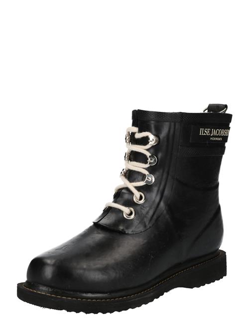 ILSE JACOBSEN Gummistøvler  sort / hvid