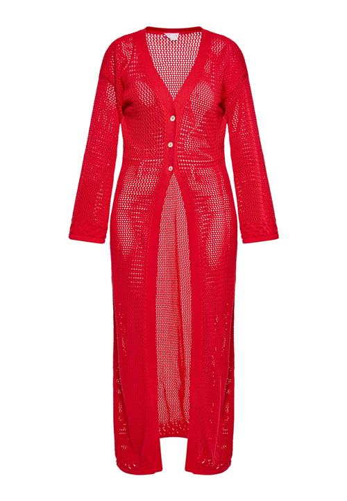 IZIA Cardigan  brandrød