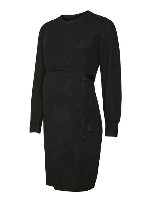 MAMALICIOUS Strikkjole 'MLNew Anne'  sort