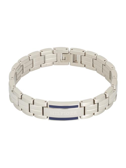 TOMMY HILFIGER Armbånd 'PARKER'  navy / sølv