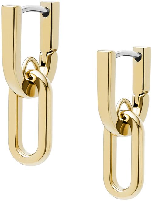 FOSSIL Øreringe 'Heritage'  guld / sølv