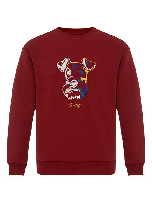 Williot Sweatshirt  blandingsfarvet / bordeaux