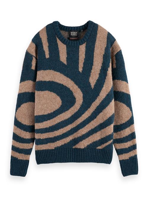 SCOTCH & SODA Pullover  brun / lysebrun / petroleum