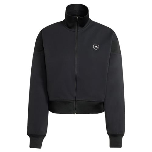 ADIDAS BY STELLA MCCARTNEY Sportssweatjakke 'Knitted Track'  sort / hvid