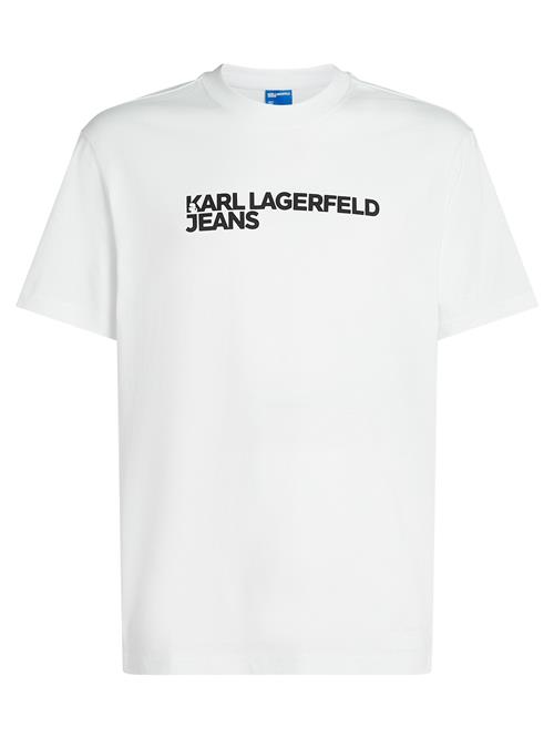 KARL LAGERFELD JEANS Bluser & t-shirts  sort / hvid