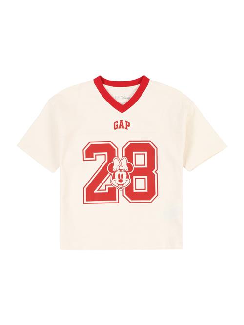 GAP Shirts  blodrød / hvid