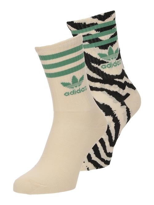 ADIDAS ORIGINALS Sokker 'Farm'  sand / grøn / sort