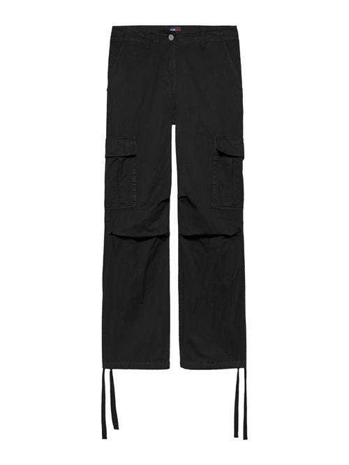 Se Tommy Jeans Cargobukser  sort hos About You