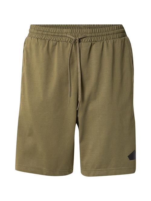 ADIDAS SPORTSWEAR Sportsbukser  oliven / sort