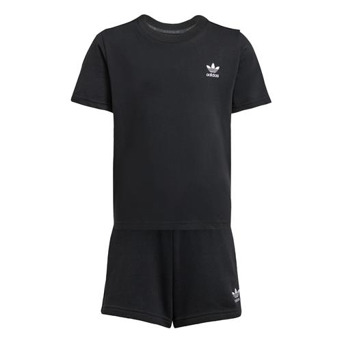 ADIDAS ORIGINALS Sæt 'Shorts and Tee Set'  sort / hvid
