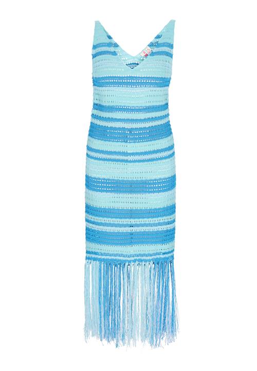 IZIA Strikkjole 'Fashion Look'  blå / lyseblå