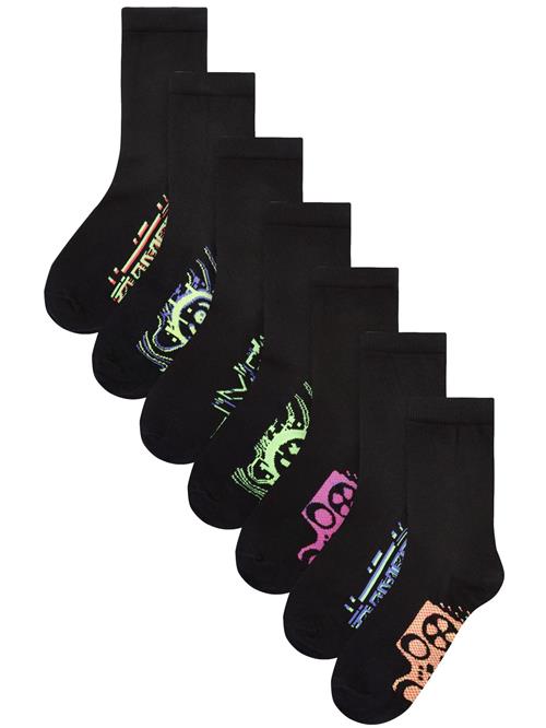 Next Sokker  himmelblå / lysegrøn / pink / sort