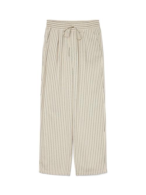 VERO MODA Bukser med lægfolder 'VMJesmilo'  antracit / sølvgrå