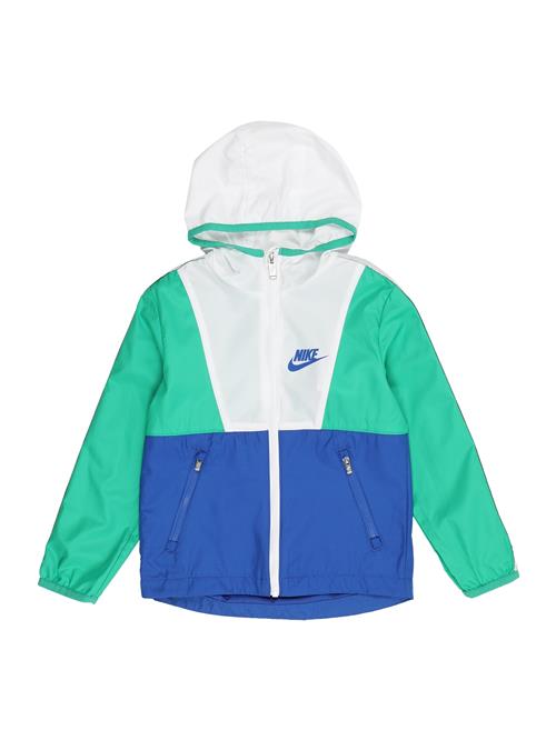 Nike Sportswear Overgangsjakke  mørkeblå / lime / hvid
