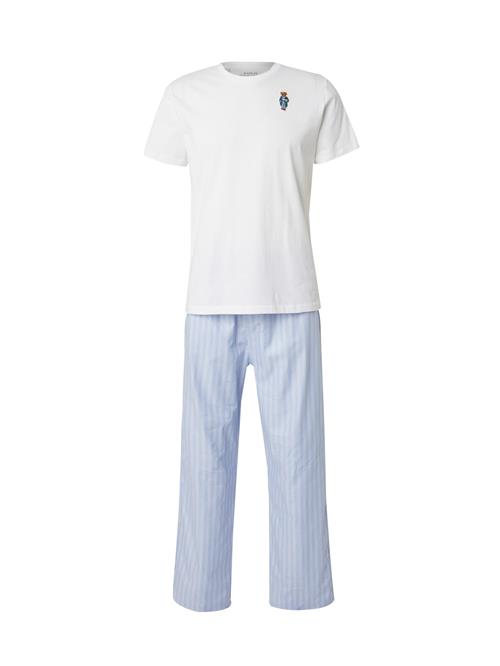 Polo Ralph Lauren Pyjamas lang  lyseblå / pueblo / sort / hvid
