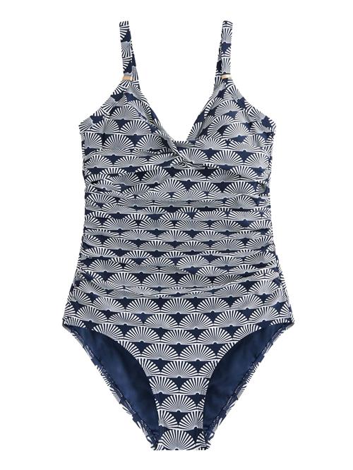 Next Badedragt  navy / hvid