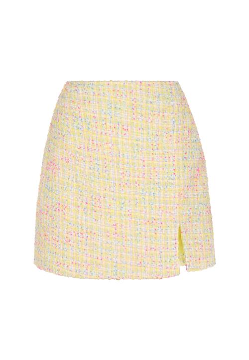 IZIA Nederdel 'Spring Summer'  grøn / lime / pink