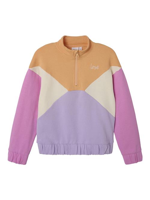NAME IT Sweatshirt  beige / lilla / orange / pink