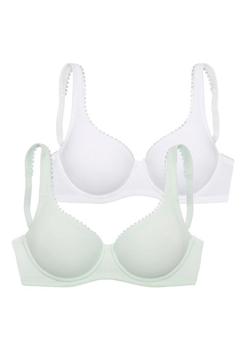 PETITE FLEUR BH  mint / hvid