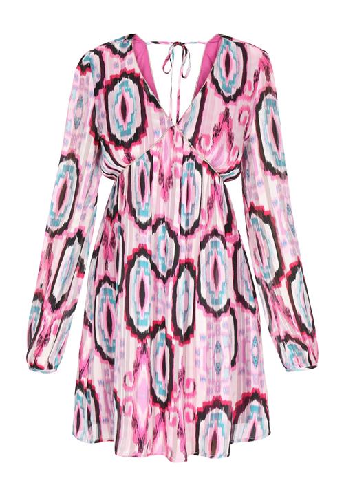 IZIA Kjole  lyseblå / lyserød / lys pink / sort