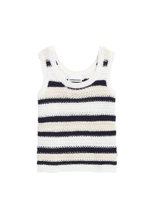 ARMEDANGELS Overdel  beige / sort / hvid