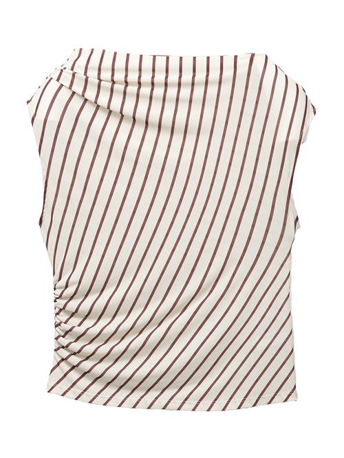 Pull&Bear Overdel  bær / hvid