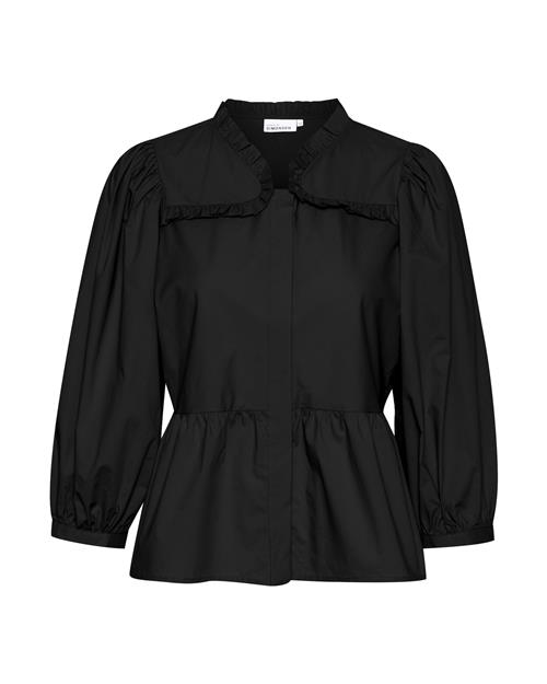 KAREN BY SIMONSEN Bluse 'Zuena Nette'  natblå