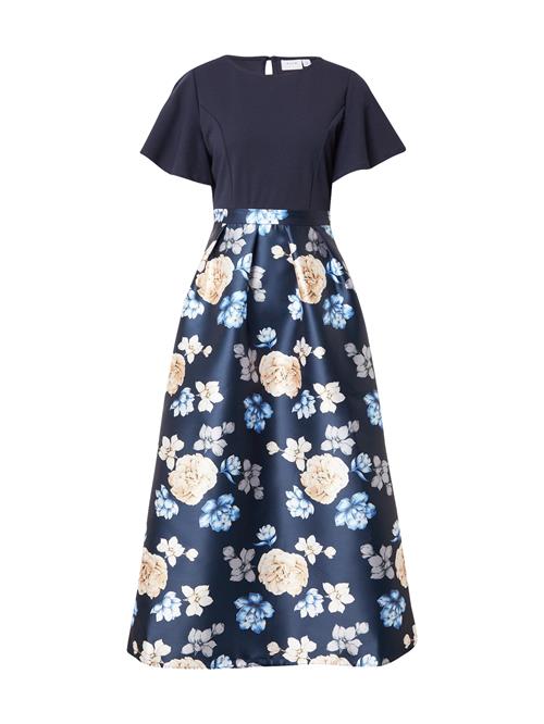 VILA Kjole  nude / navy / azur / lysviolet