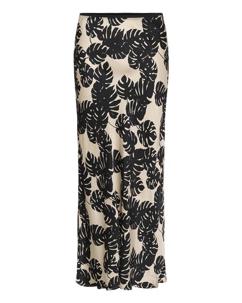 CULTURE Nederdel 'Miso Berna'  ecru / sort