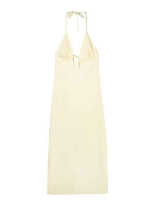 Bershka Sommerkjole  pastelgul