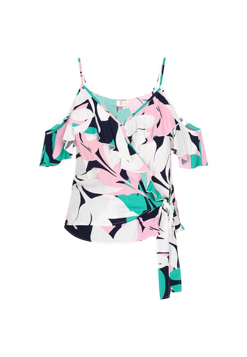 IZIA Overdel  navy / turkis / lyserød / hvid